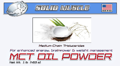 Solid Muscle - MCT Oil Powder